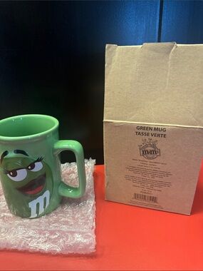 NIB M&M’s Green Mug
